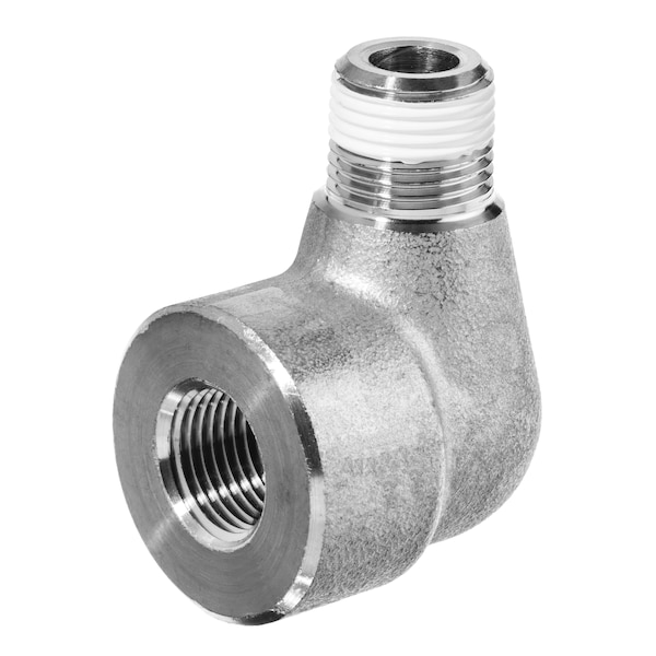 Usa Industrials Pipe Fitting w Sealant - 304SS #3000 - Street Elbow - 1/2" FNPT x MNPT ZUSA-PF-3247 - main
